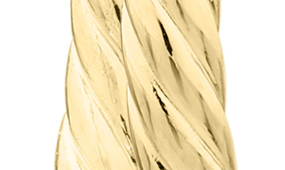 Shop Mignonette 14k Gold Spiral Hoop Earrings