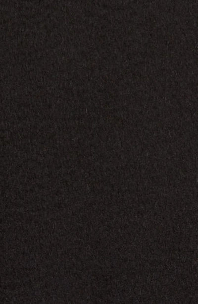 Max Mara Manuela Camel Hair Wrap Coat In Black