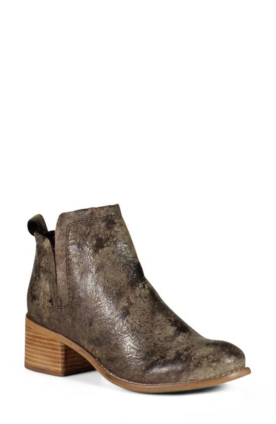 Shop Diba True Win Doe Bootie In Charcoal Grey