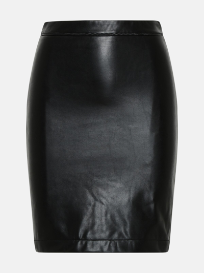 Shop Michael Michael Kors Black Viscose Blend Skirt