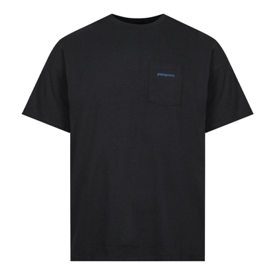 Shop Patagonia Boardshort T-shirt In Black