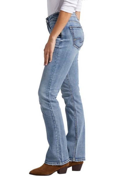 Silver Jeans Co. Women's Suki Mid Rise Slim Bootcut Jeans In Indigo