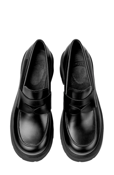 Camper Milah Chunky Loafers In Black