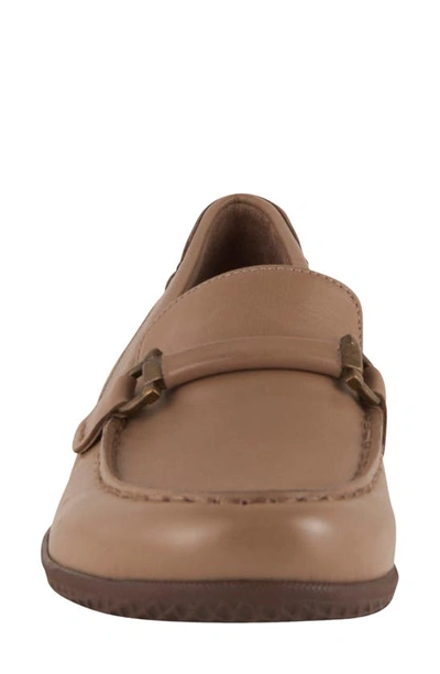 Shop David Tate Castle Loafer In Taupe