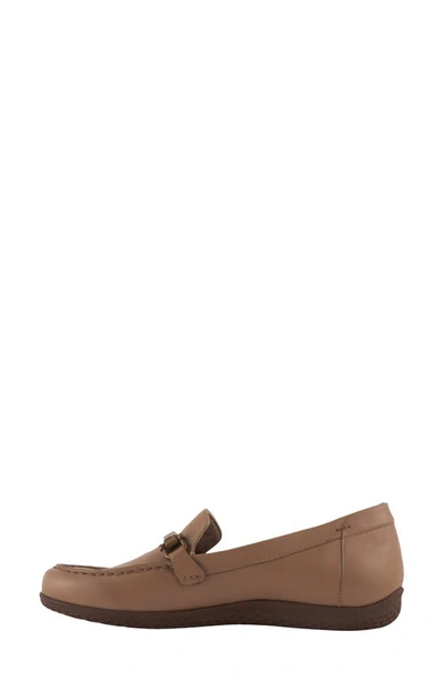 David Tate Castle Loafer In Taupe