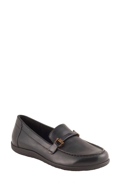 Shop David Tate Castle Loafer In Black