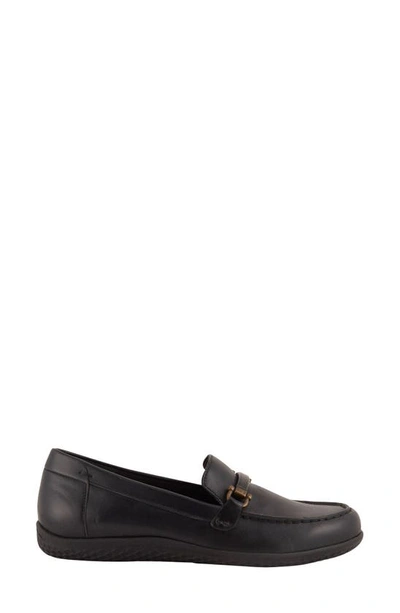 David Tate Castle Loafer In Black