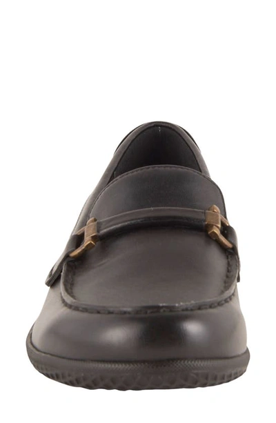 David Tate Castle Loafer In Black