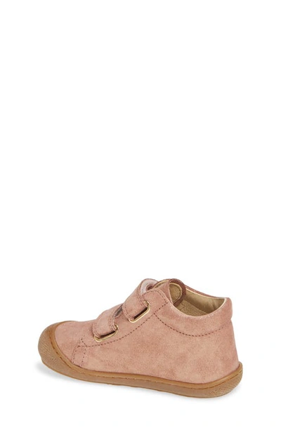 Shop Naturino Cocoon Sneaker In Rosa Antico Glitter Suede