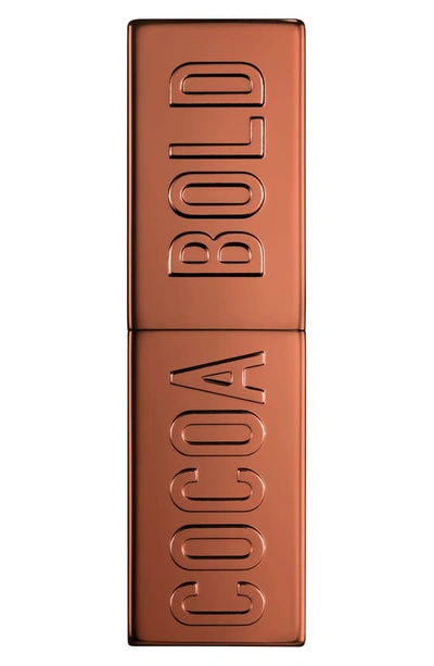Shop Too Faced Cocoa Bold Lipstick In Triple Fudge
