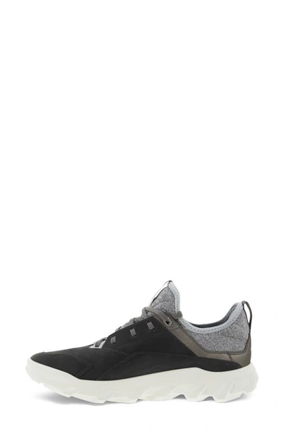 Shop Ecco Mx Lace-up Sneaker In Steel/ Concrete