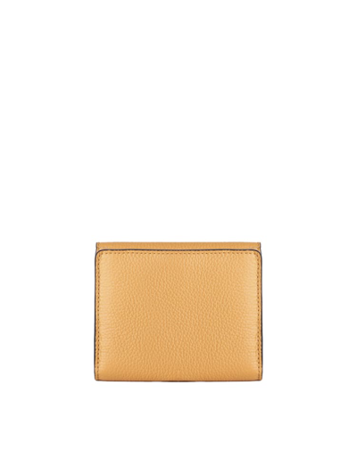 Shop Chloé Marcie Wallet In Soft Tan