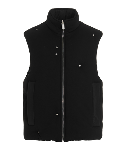Shop Alyx Puffer Reversible Vest In Black