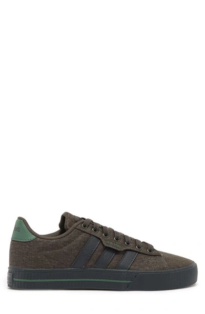 Shop Adidas Originals Daily 3.0 Sneaker In Shadow Olive / Carbon / Green