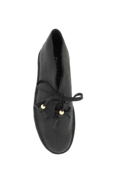 Shop Clarks Originals Desert Coal Lace-up Shoes In Black