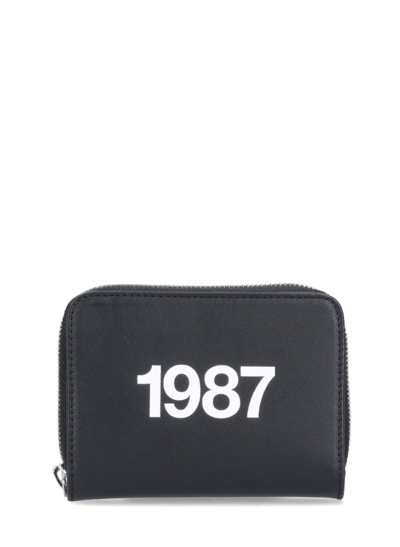 Shop Apc A.p.c. 1987 Print Compact Wallet In Black