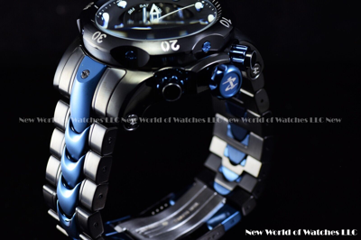 Pre-owned Invicta Venom Reserve Gold Dial Swiss Quartz 16151 Silicone Strap 16151 Watch