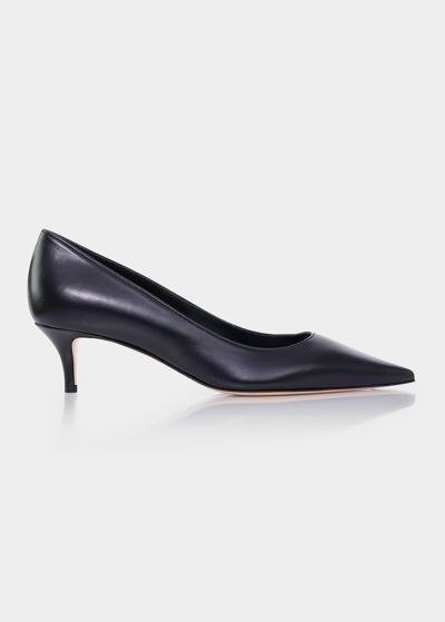 Shop Marion Parke Classic 45mm Pumps In Black Nappa