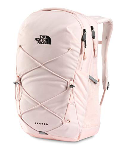 north face jester backpack pink salt