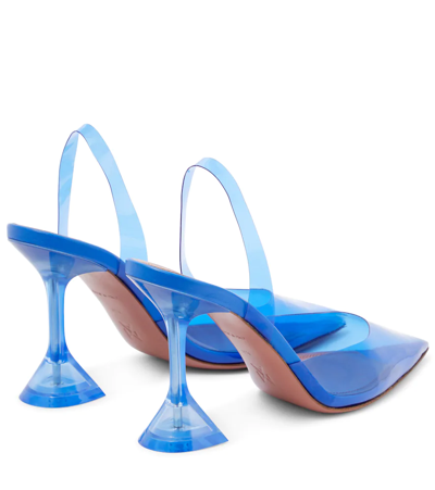 HOLLI GLASS PVC材质露跟高跟鞋