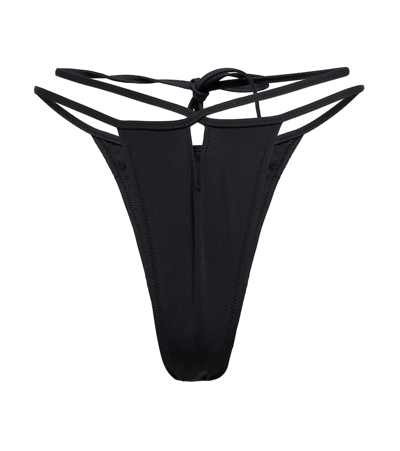 Shop Tropic Of C Gia Bikini Bottoms In Black