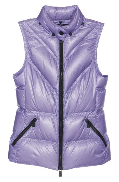 Shop Moncler Moye Day-namic Down Puffer Vest In Lavender