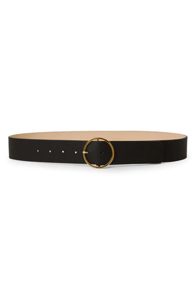 Shop B-low The Belt Molly Leather Belt In Black Gold