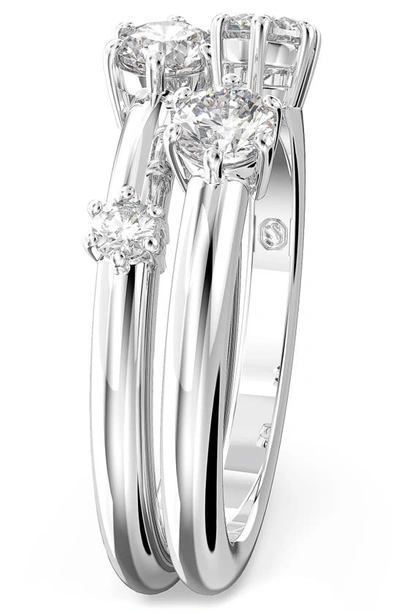 Swarovski Constella Ring In Silver
