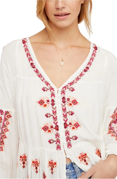 Shop Free People Arianna Tunic In Ivory