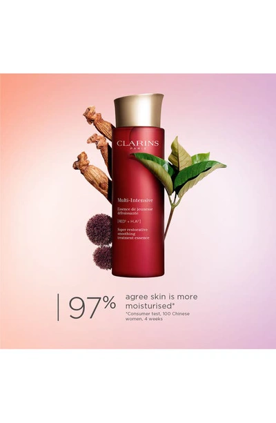Clarins Super Restorative Smoothing Treatment Essence 6.8 Oz.