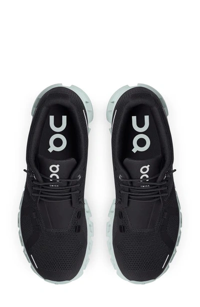 On Women's Cloud 5 Low Top Sneakers In Magnet/ Surf