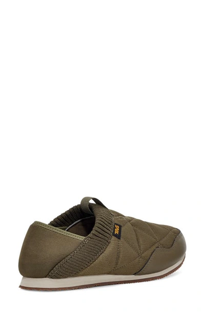 Shop Teva Reember Convertible Slip-on Sneaker In Dark Olive