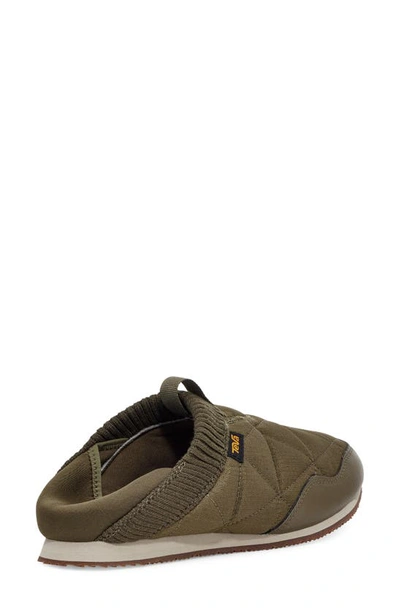 Shop Teva Reember Convertible Slip-on Sneaker In Dark Olive