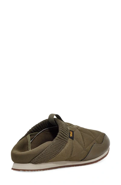 Teva Reember Convertible Slip-on Sneaker In Dark Olive