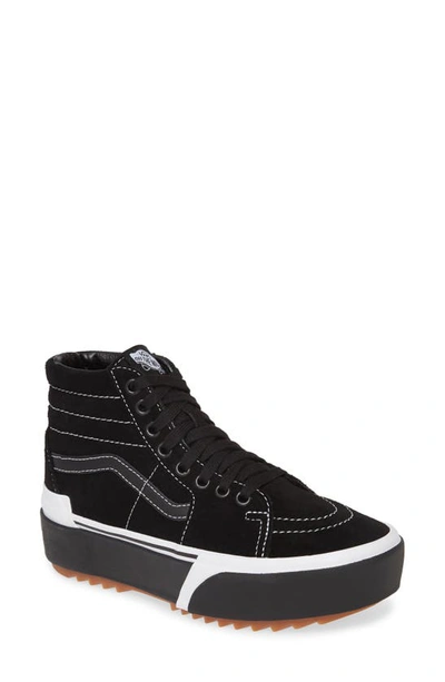 Vans Ua Sk8-hi Platform Sneaker In Black | ModeSens