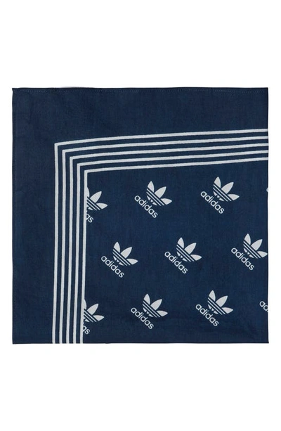 Shop Adidas X Noah X Noah Bandana In Navy White