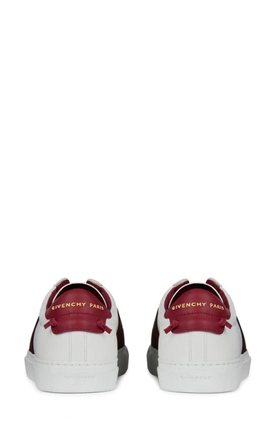 Shop Givenchy Logo Strap Slip-on Sneaker In White/ Fuschia