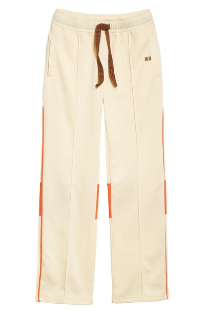 Shop Wales Bonner Percussion Track Pants In Ivory/yellow