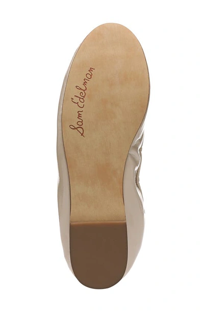 Shop Sam Edelman Felicia Flat In Chai Latte