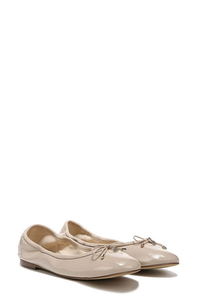 Shop Sam Edelman Felicia Flat In Chai Latte