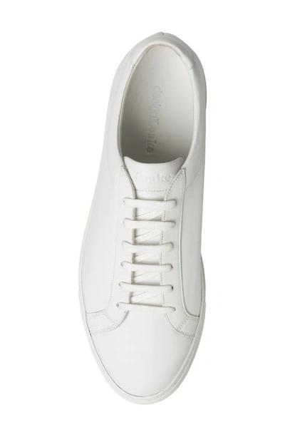Shop Loake Sprint Leather Sneaker In White