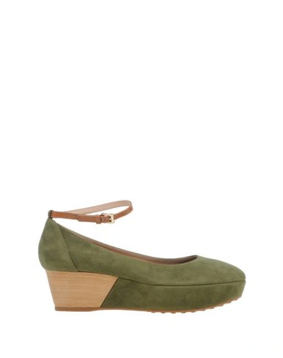 Tod's Pump In Military Green