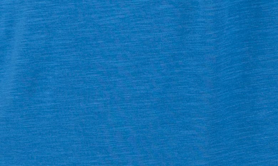 Shop Tailor Vintage Airotec Stretch Slub Jersey Short Sleeve Polo In Vallarta Blue