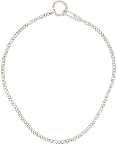 Shop Martine Ali Silver Tela Clip Necklace