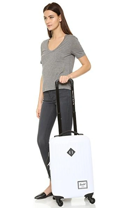 Shop Herschel Supply Co Trade Suitcase In White