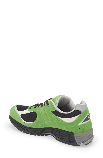 Shop New Balance 2002r Sneaker In Green Apple/ Phantom