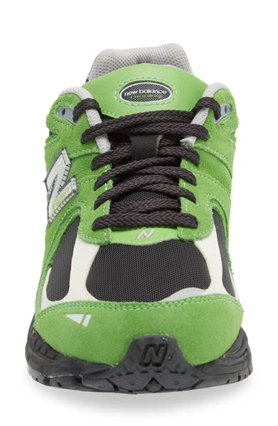Shop New Balance 2002r Sneaker In Green Apple/ Phantom