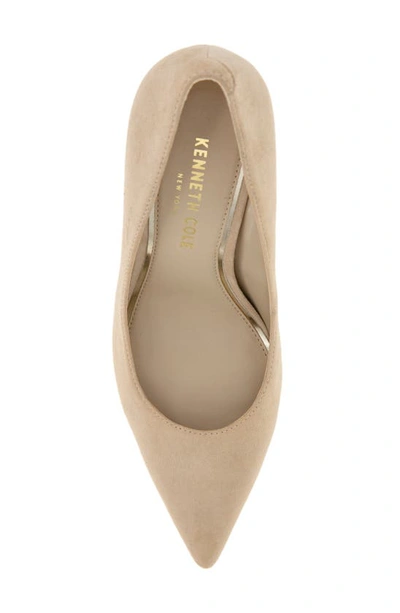 Shop Kenneth Cole Romi Pointed Toe Pump In Stone