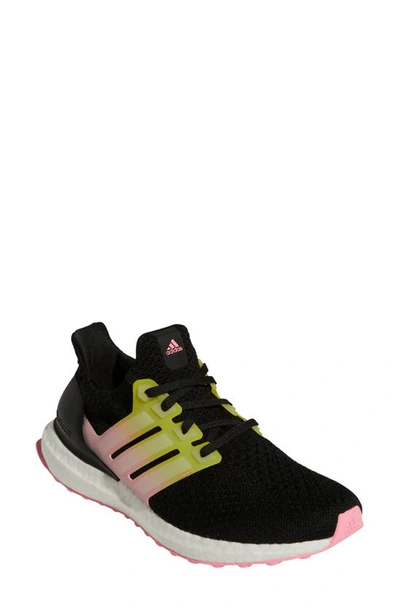 Shop Adidas Originals Ultraboost 5.0 Dna Sneaker In Black/ White/ Beam Pink