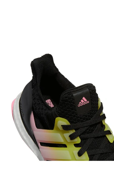 Shop Adidas Originals Ultraboost 5.0 Dna Sneaker In Black/ White/ Beam Pink